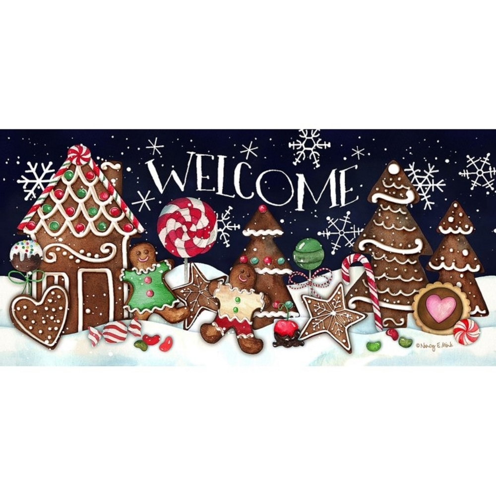 Sassafras Sweet Christmas Gingerbread Switch Mat